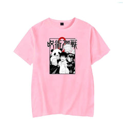 MAOKEI - Satoru & Yuta Team Summer Style Shirt - 1005003718060177-Pink-XS