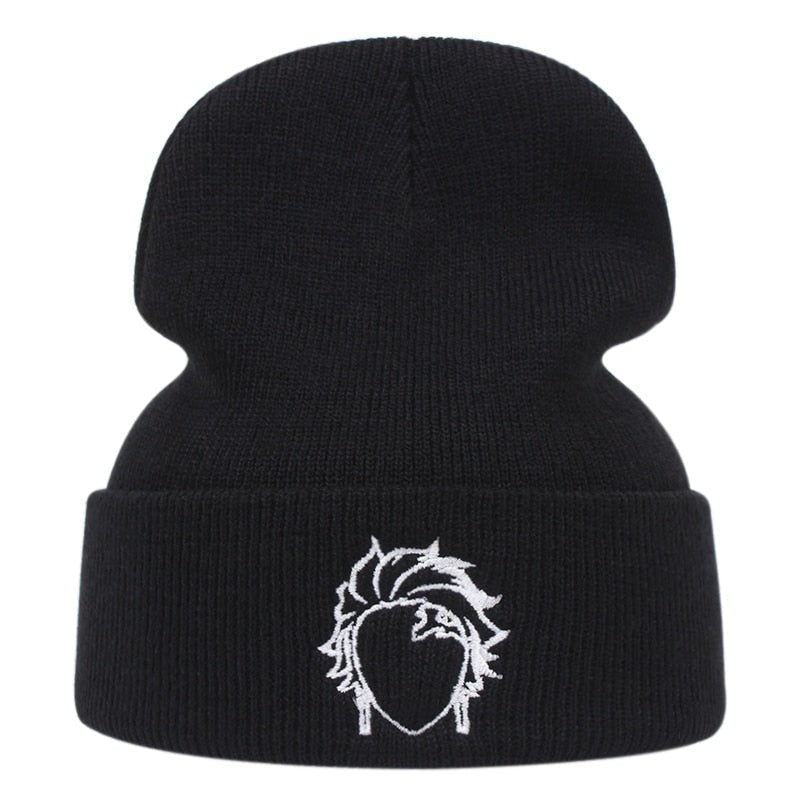 MAOKEI - Tanjirou Classic Black Beanie - 1005003327517745-Tanjirou Black