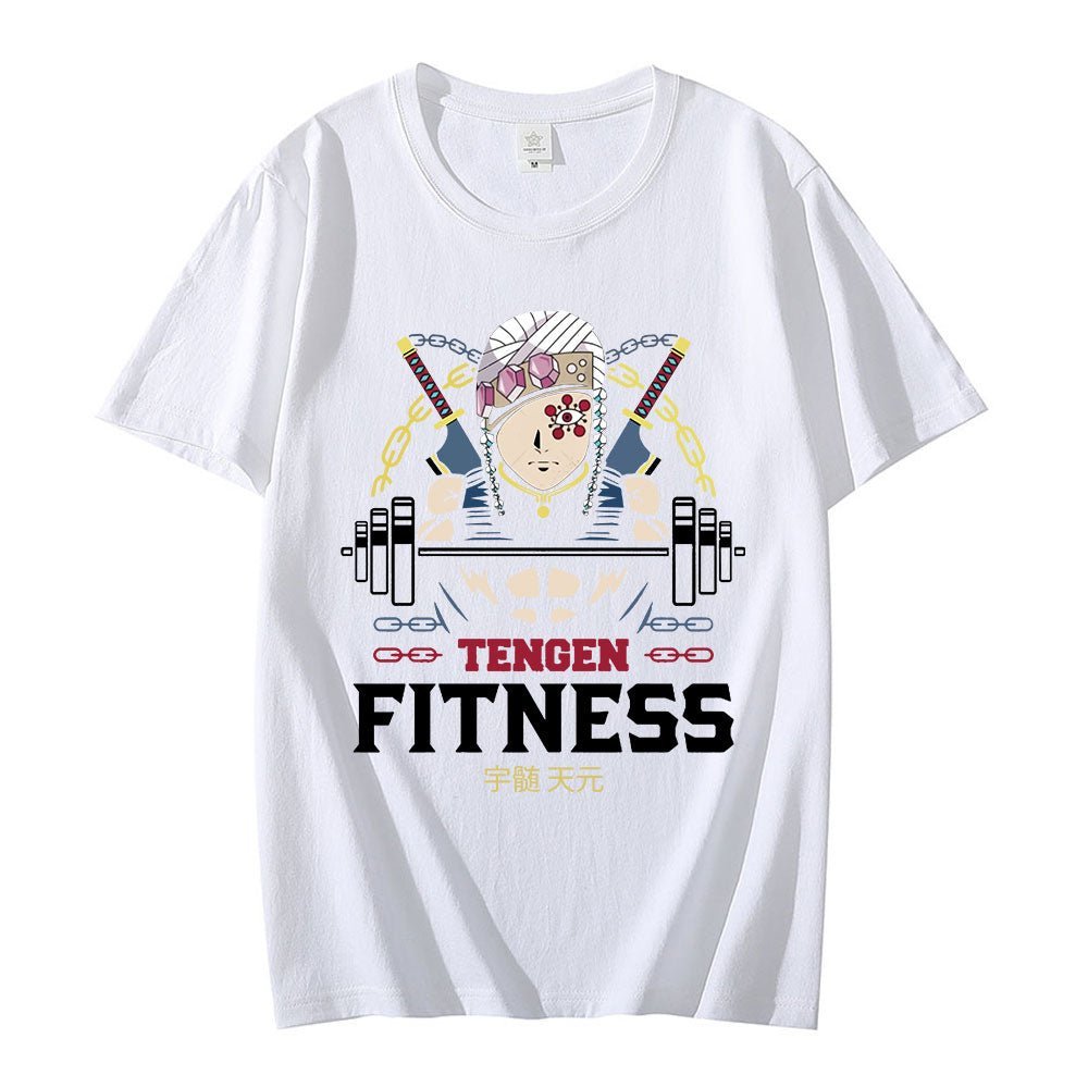 MAOKEI - Tengen Uzui Fitness T-Shirt - 1005004791778128-Black-XS